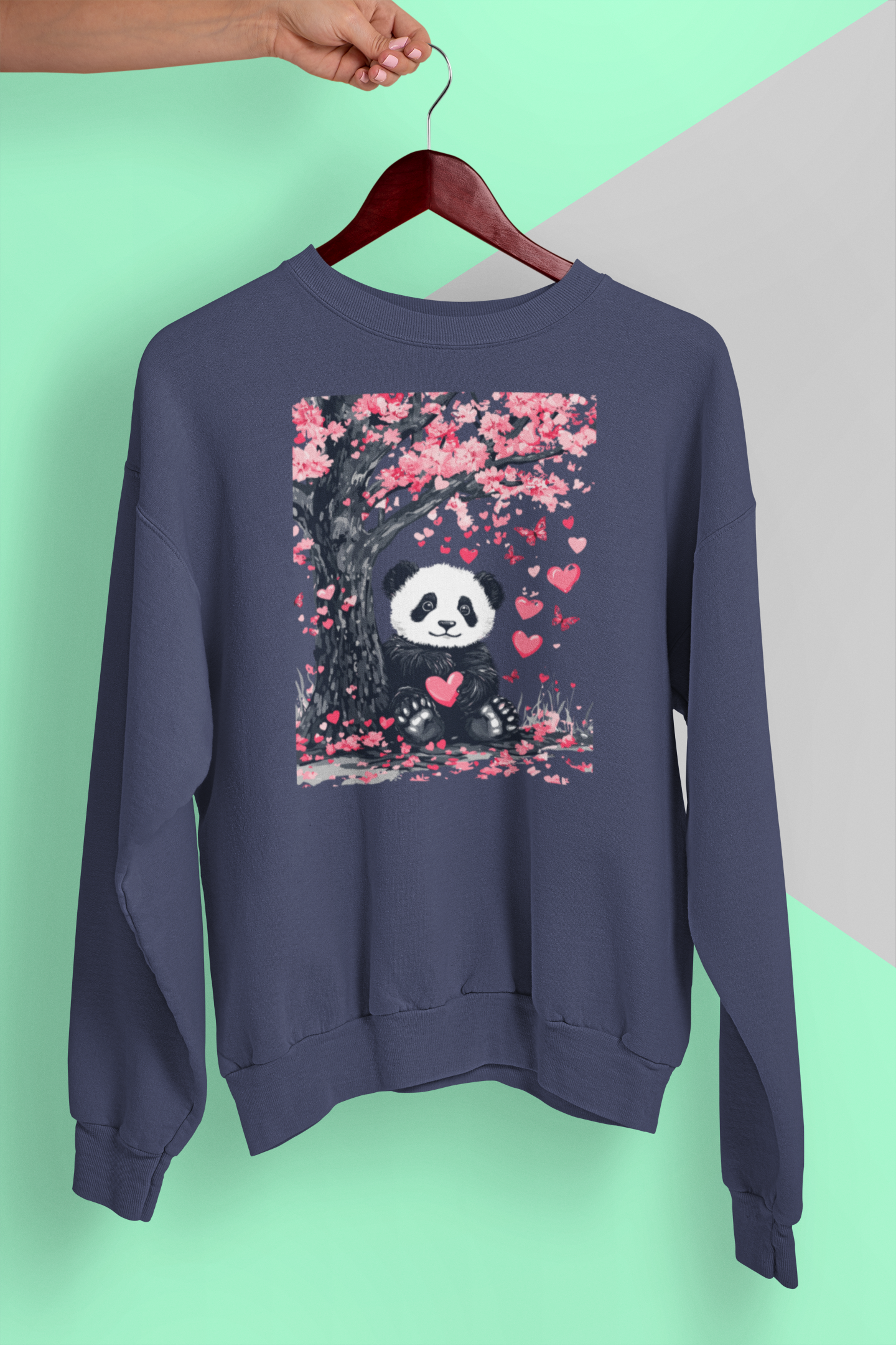 Panda Blossom Love
