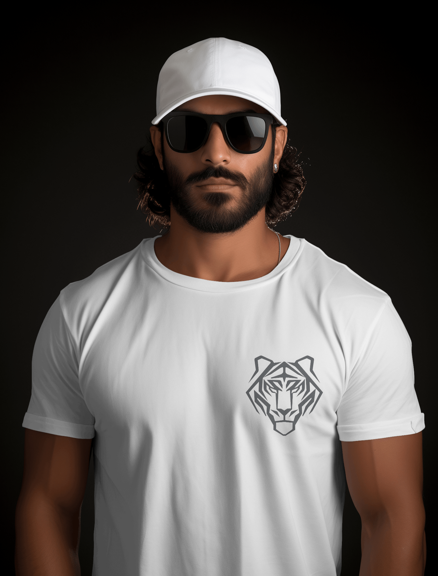 Tiger Heart White
