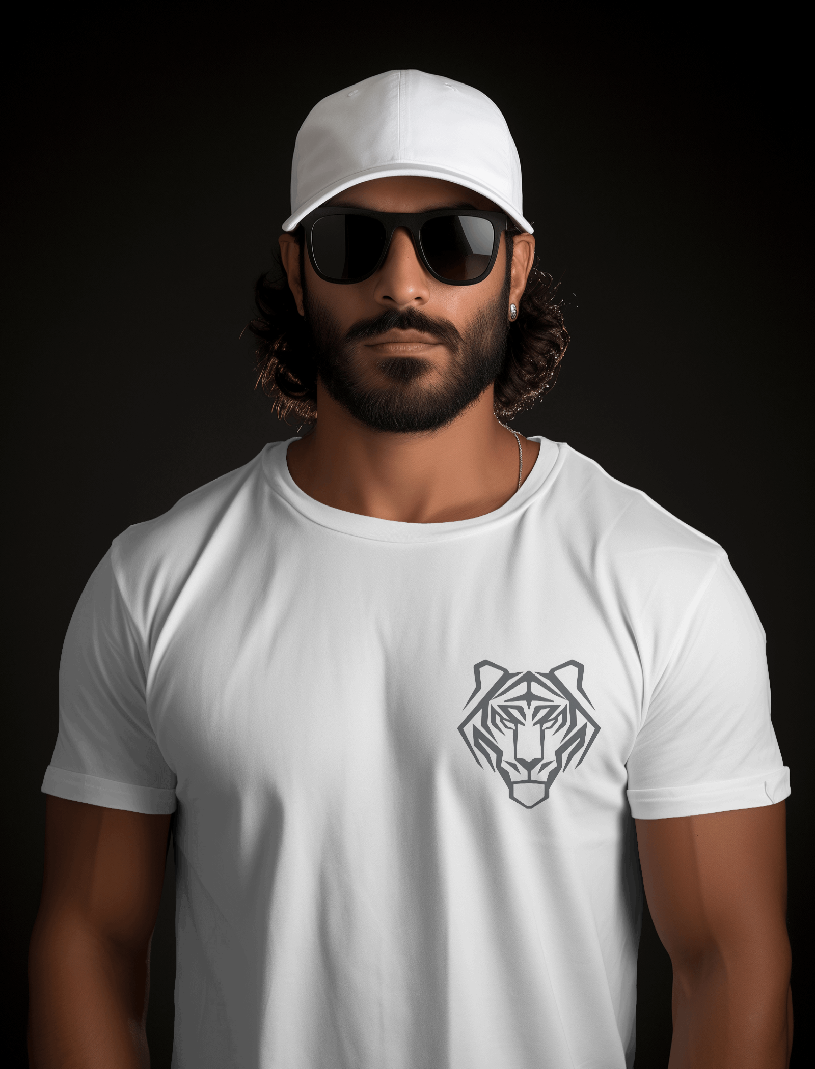 Tiger Heart White