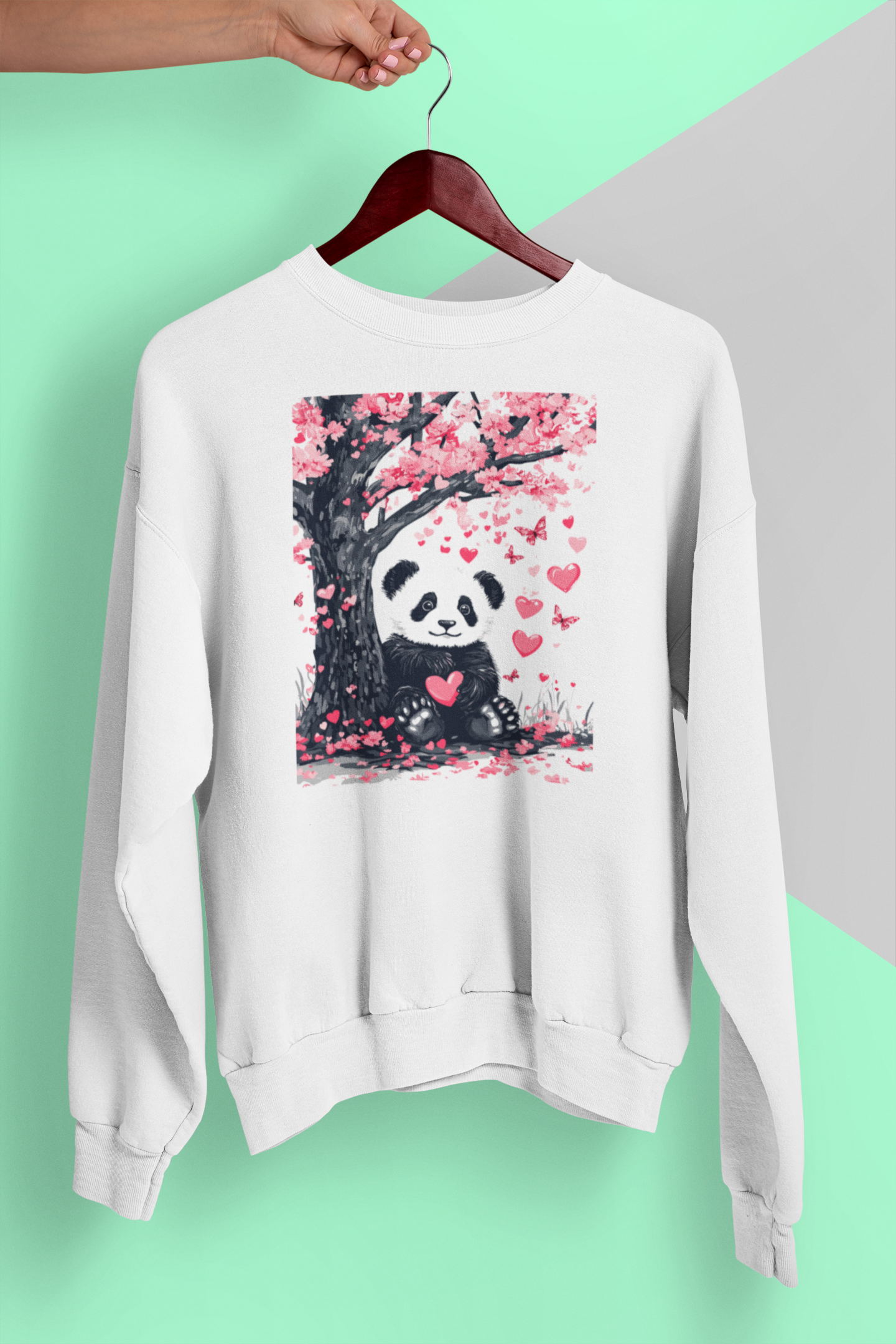 Panda Blossom Love