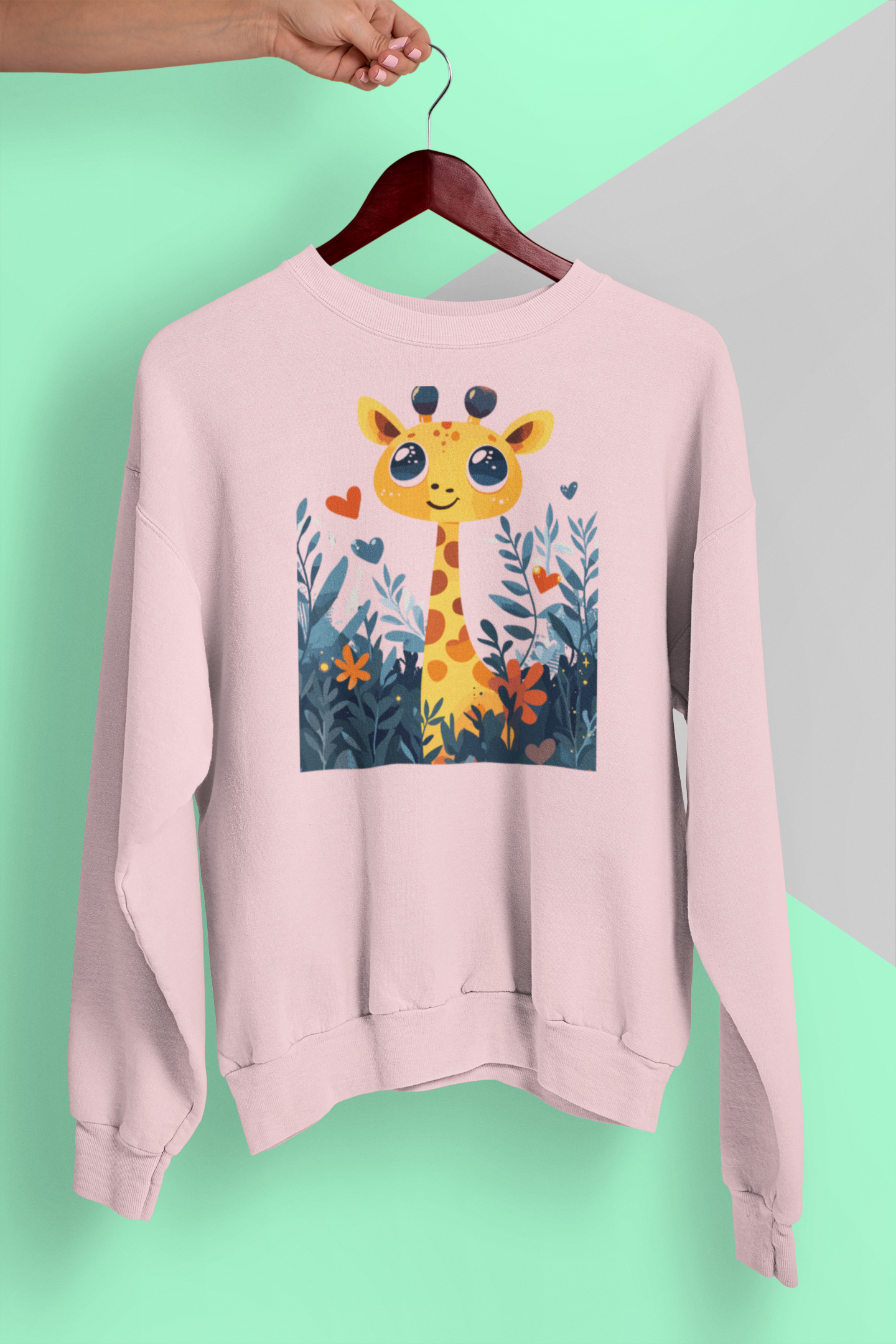 Giraffe in Love