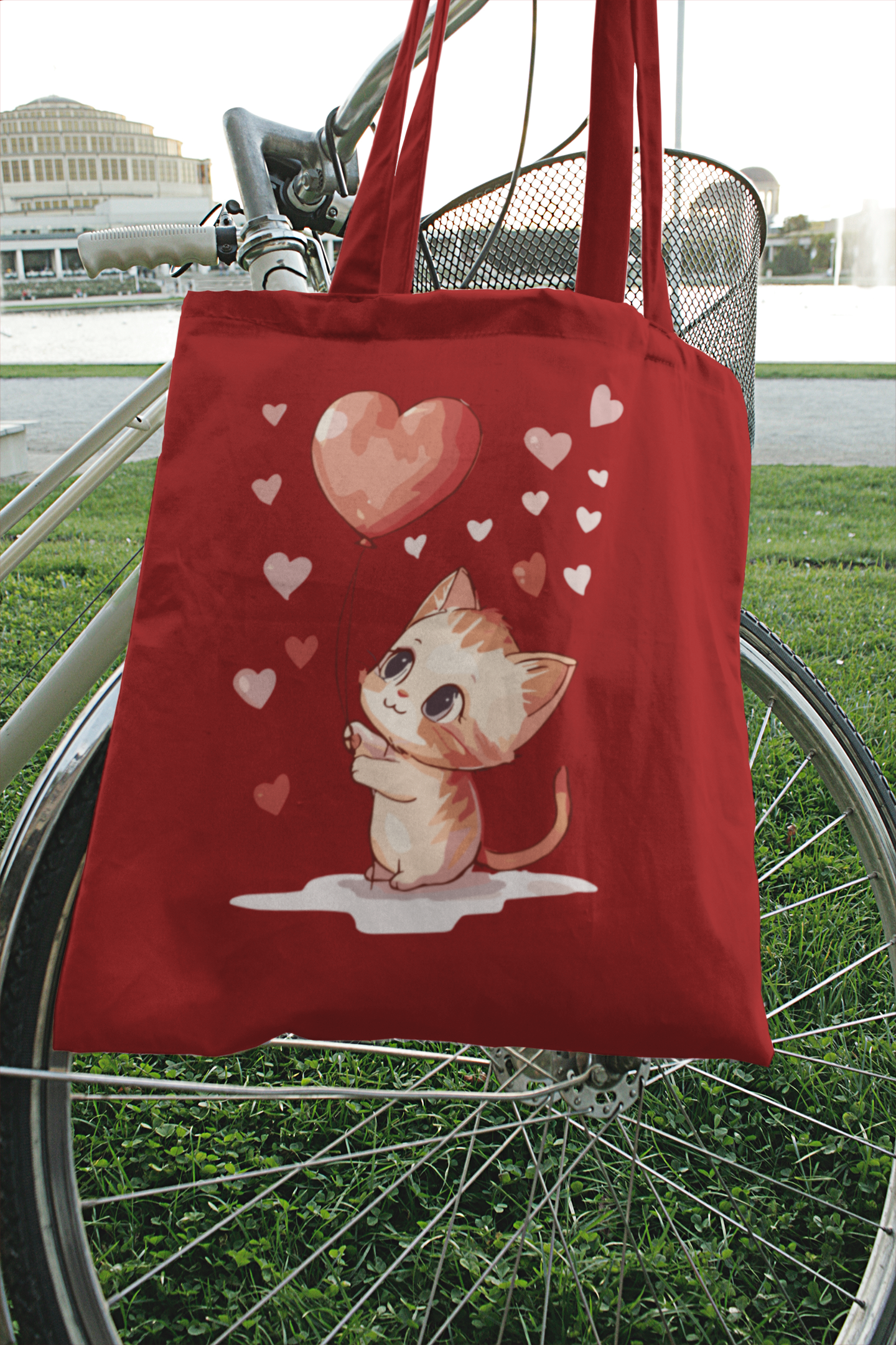 Cat Balloon Bag