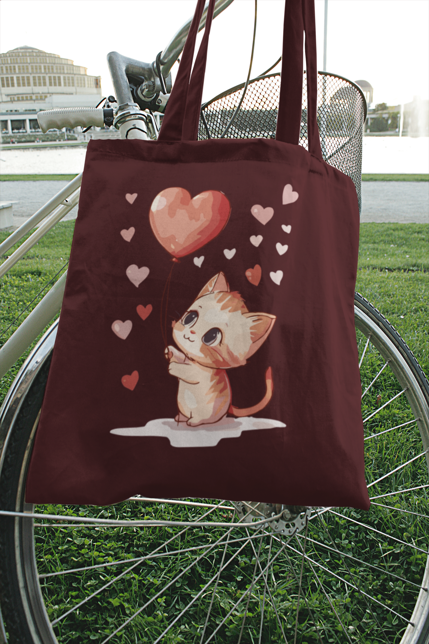 Cat Balloon Bag