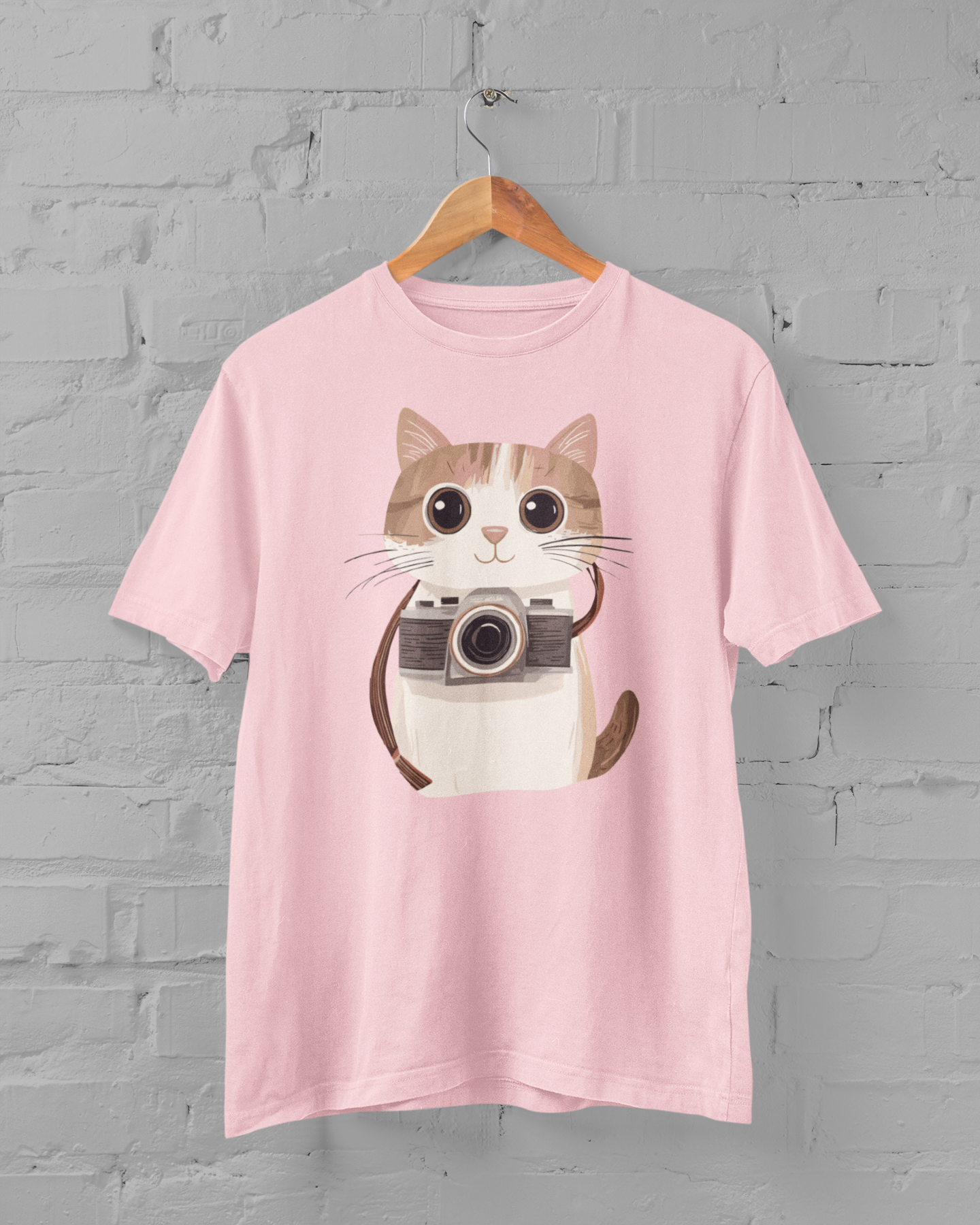 Cat Camera T Shirt