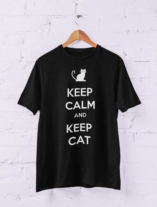 Keep Calm And Keep Cat T Shirt