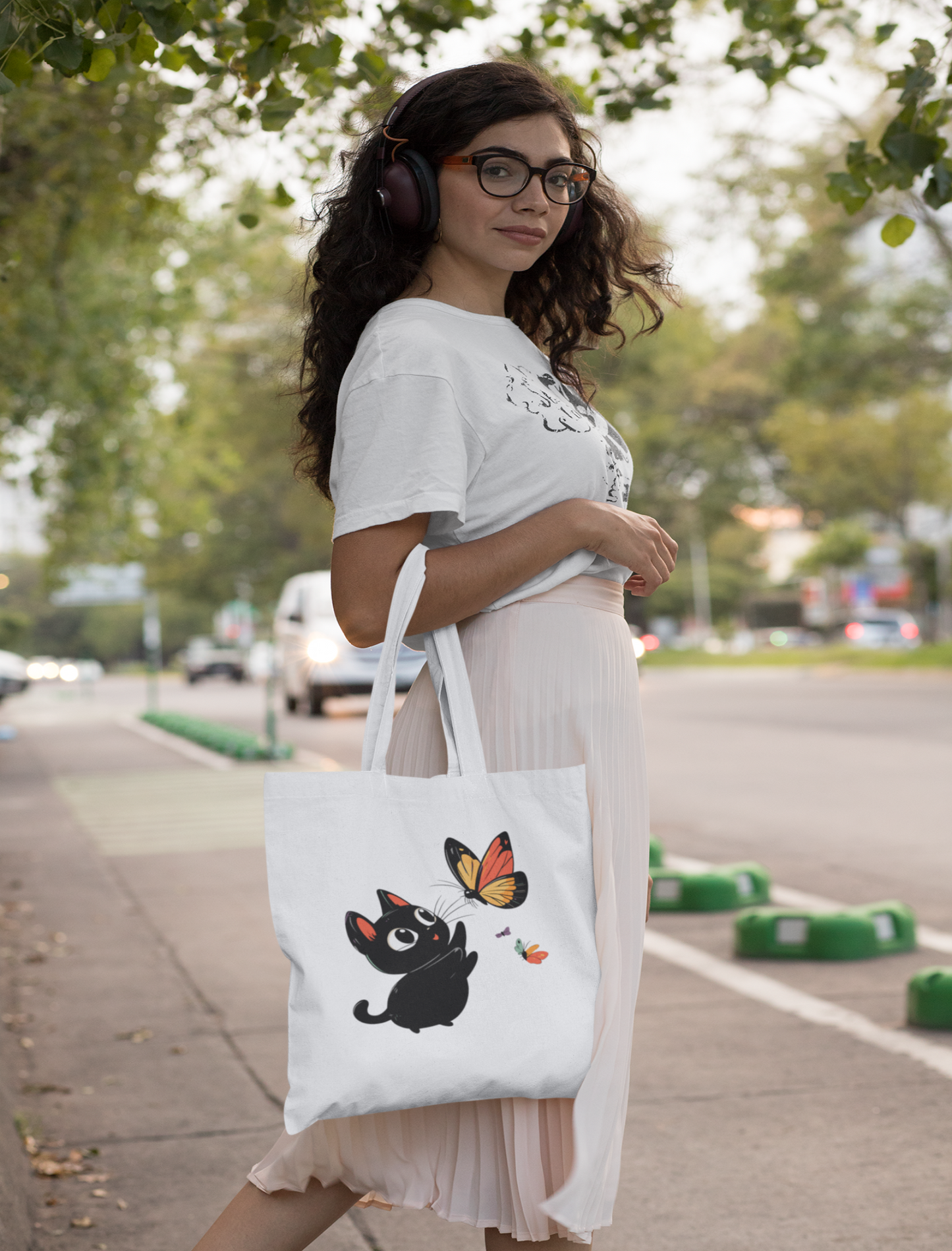 Cat Butterfly Bag