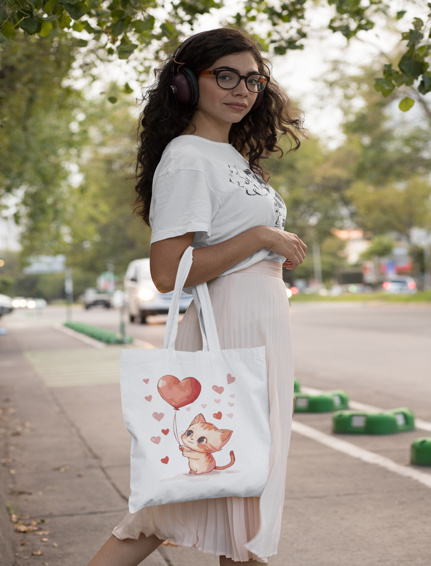 Cat Balloon Bag